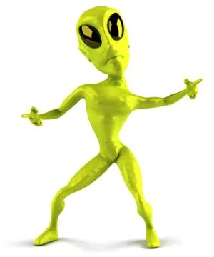 Alien Stock Illustration
