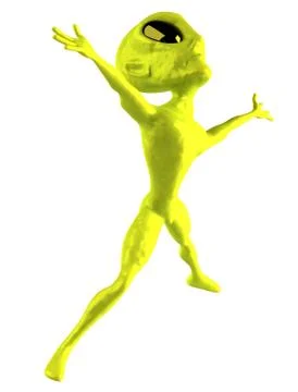 Alien Stock Illustration