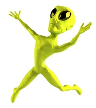 Alien Stock Illustration
