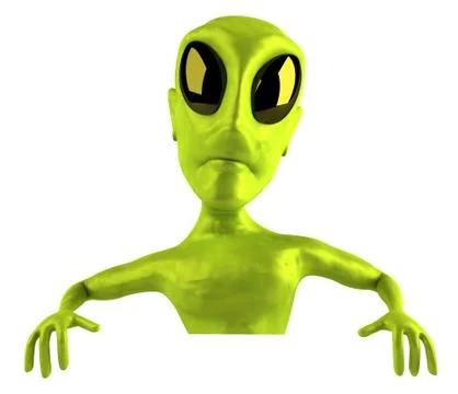 Alien Stock Illustration