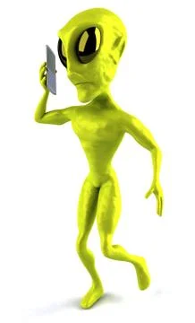 Alien Stock Illustration