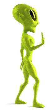 Alien Stock Illustration