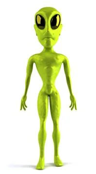 Alien Stock Illustration