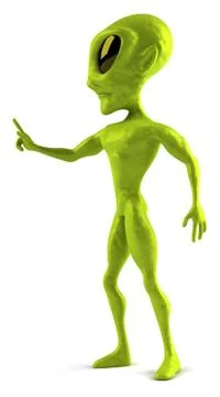 Alien Stock Illustration