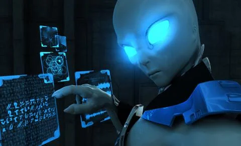 Alien Stock-Illustration