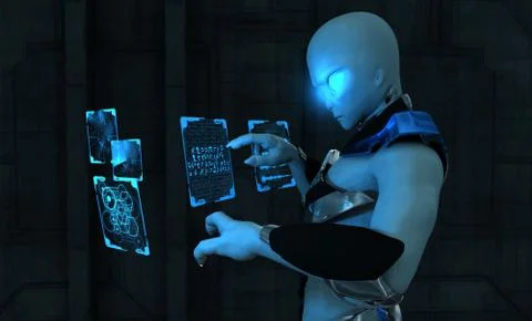 Alien Stock-Illustration