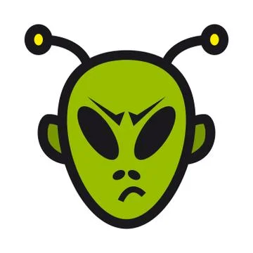 Alien Stock Illustration