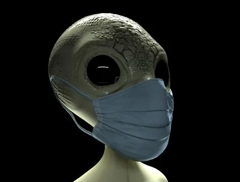 Alien Stock Illustration