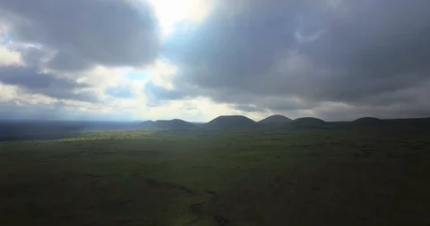 Alien Landscape Slow Fly | 4K Drone Stock Footage 88306458