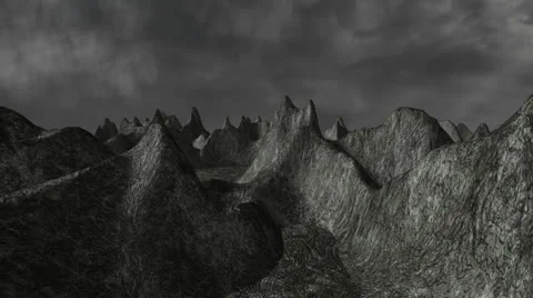 Alien Landscape (Version #2) Video stock 23878493
