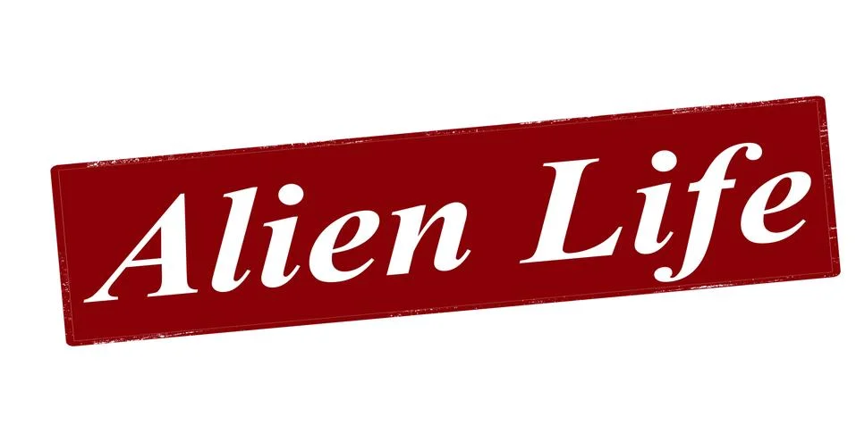 Alien life Stock Illustration