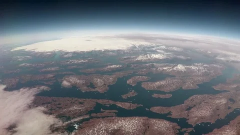 Alien looking Planet Earth Stock Footage 77866802