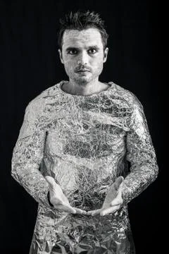 Alien man Stock Photos