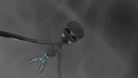 Alien in the Mist Stock-Footage 78531480