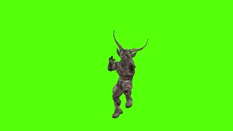 Alien Monster Dismount Green Screen Animation 4K Rendering 스톡 동영상 264795837