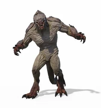 Alien Monster Stock Illustration