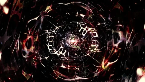 Alien nest cave burst flame energy effect loop Stock Footage 151079285