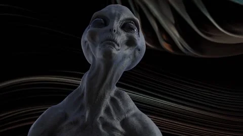 Alien Observing you Stock Footage 149269033