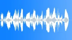 Alien organic-machine crunchy shrieks in ambience Sound Effect