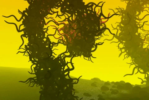 Alien planet 스톡 동영상 514559