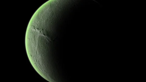 Alien Planet - HD Stock Footage 38040006