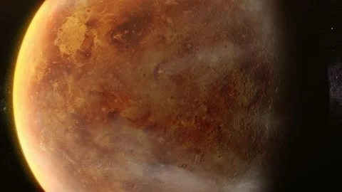 Alien Planet From Space Flight Over Alien Planet Surface World Of Tomorrow Stock Footage 131823610