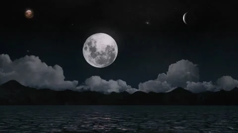 Alien Planet tracking from surface to sky Видео 56299455