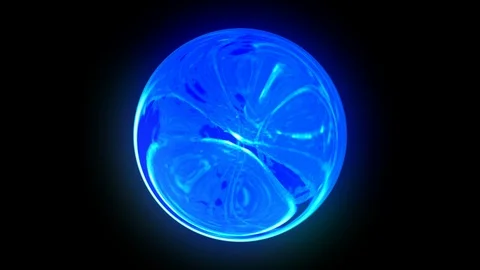 Alien Portal on Black Background Video stock 101492726