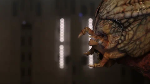 Alien Predator Video stock 246115490