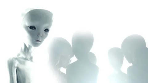 Alien Reunion Video stock 161260229