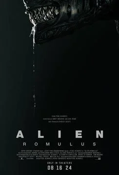  Alien: Romulus (2024) Alien: Romulus (2024) POSTER ART EDITORIAL USE ONLY... Stock Photos