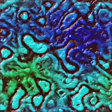 Alien skin organic vector texture Illustrazione stock