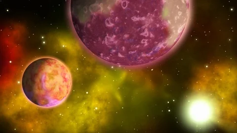 Alien space. Loop. Stock Footage 91614617