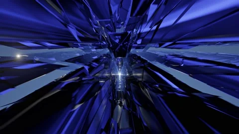 Alien space ship structure, deep space a... | Stock Video | Pond5