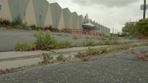 Alien spaceship crash Stock Footage 234213874