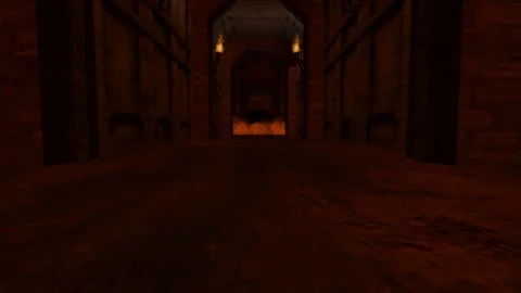 Alien Spaceship Deep in a Secret Place Stock-Footage 78531358