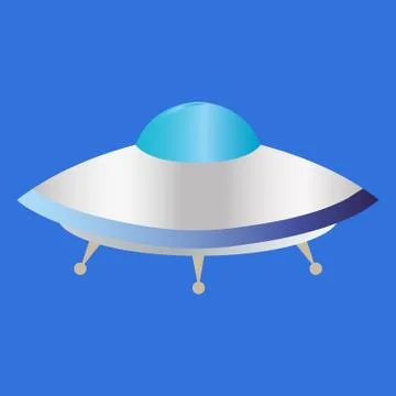 Alien spaceship - ufo Stock Illustration