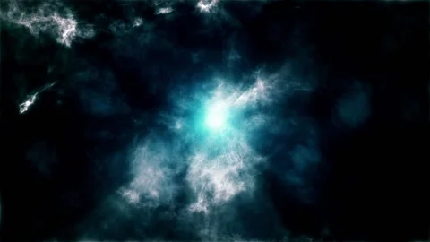 Alien sphere in an aura background, spiritual and creation abstract Video stock 198736225