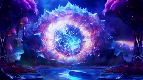 An alien sphere of energy Stock Footage 275705108