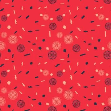 Alien splatter seamless pattern 스톡 일러스트