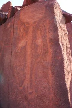 Alien with Staff Stock Photos