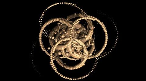 Alien structure animation Stock Footage 34948204