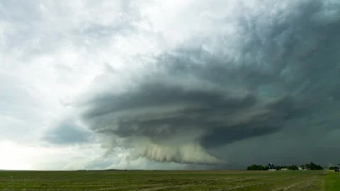 Alien Structure in Nebraska Stock Footage 278285977