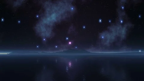 Alien Sunset (UFO) Stock Footage 77360151