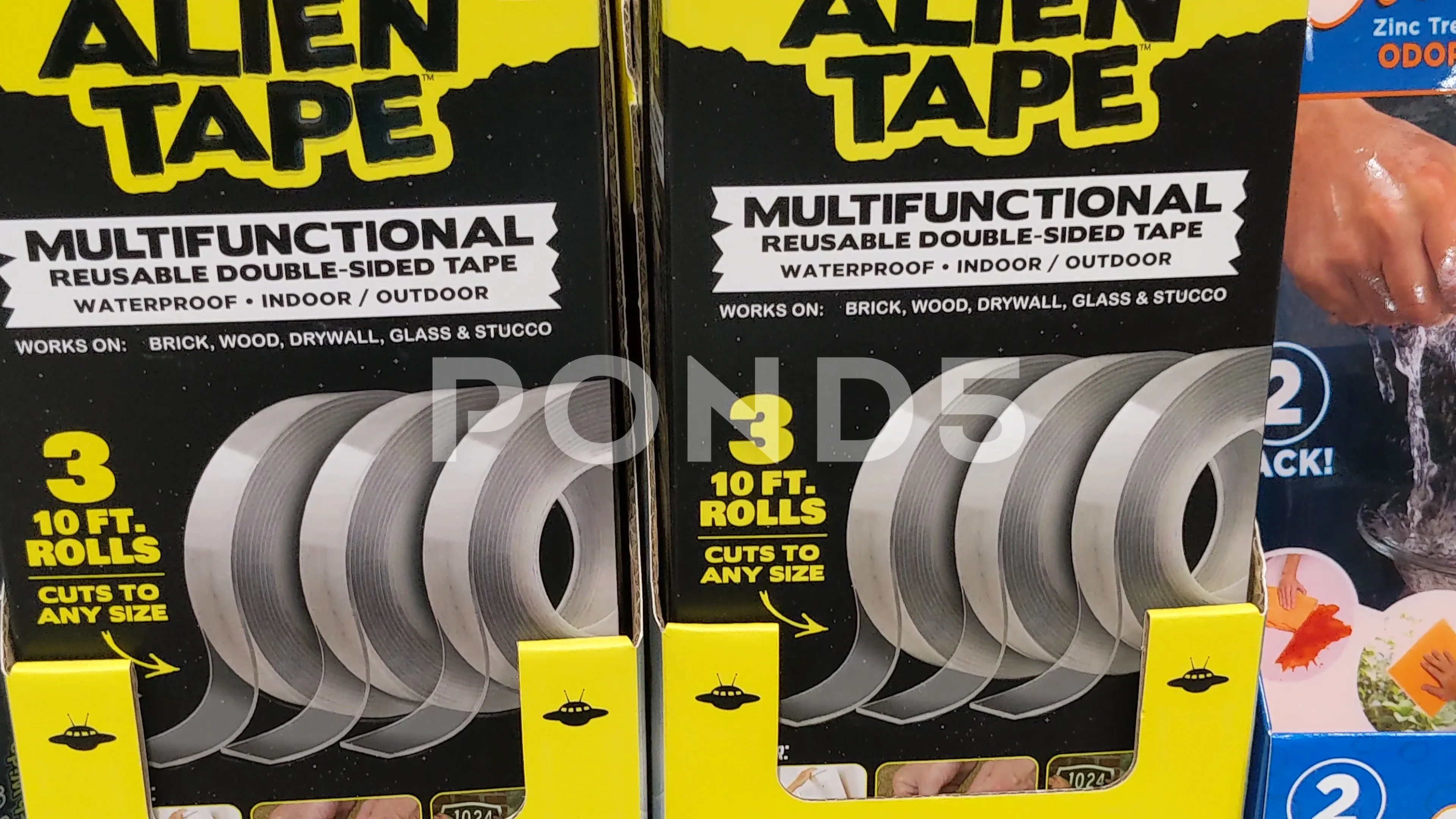 Alien Tape Multifunctional Available for, Stock Video
