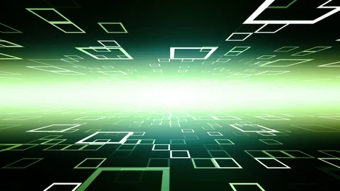 Alien Technology Tunnel Stock Footage 91054643