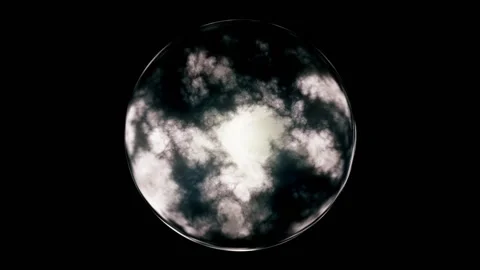 Alien texture within a crystal ball 스톡 동영상 199122045