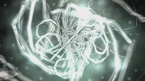 Alien trails animation Stock Footage 44787477