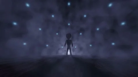 Alien Traveler Stock Footage 229331280