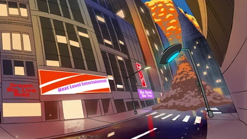 Alien UFO Destroy Stock Footage 293094736